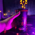 Product image World of Warcraft - Horde Crest Glass