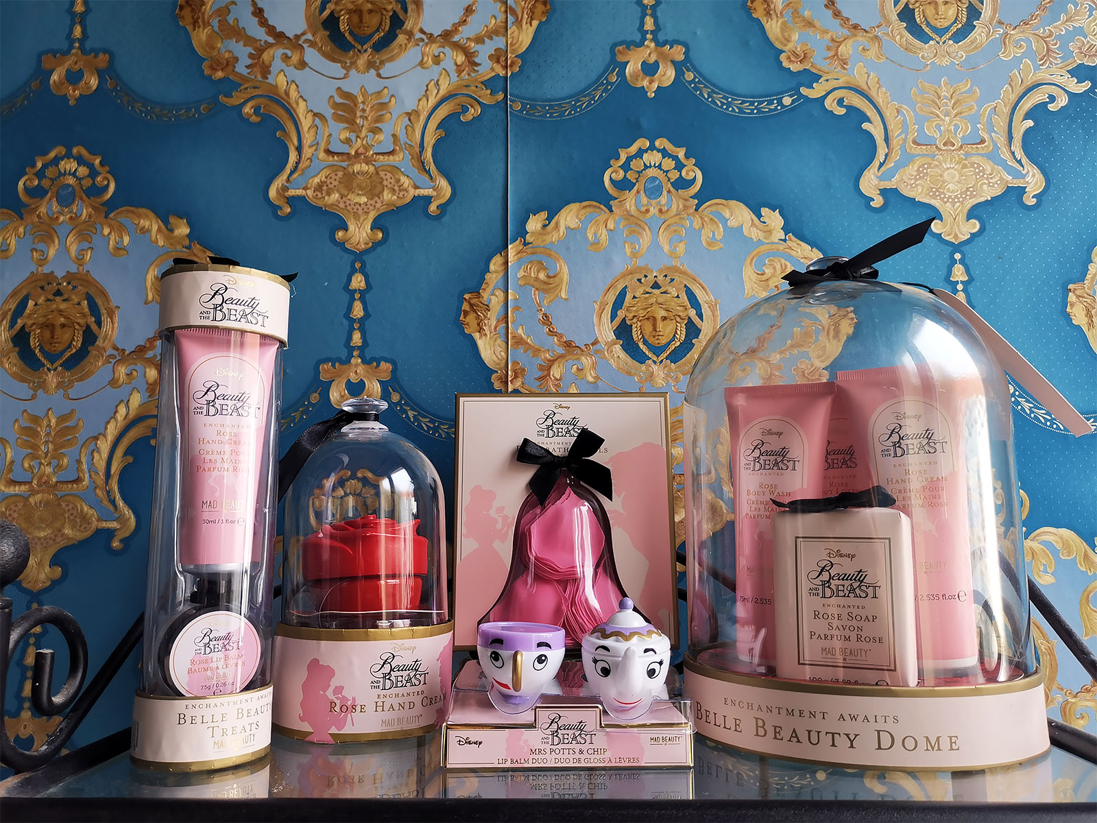 Zdjęcie produktu Piękna i Bestia - Madame Pottine i Tassilo zestaw balsamów do ust 2 szt.