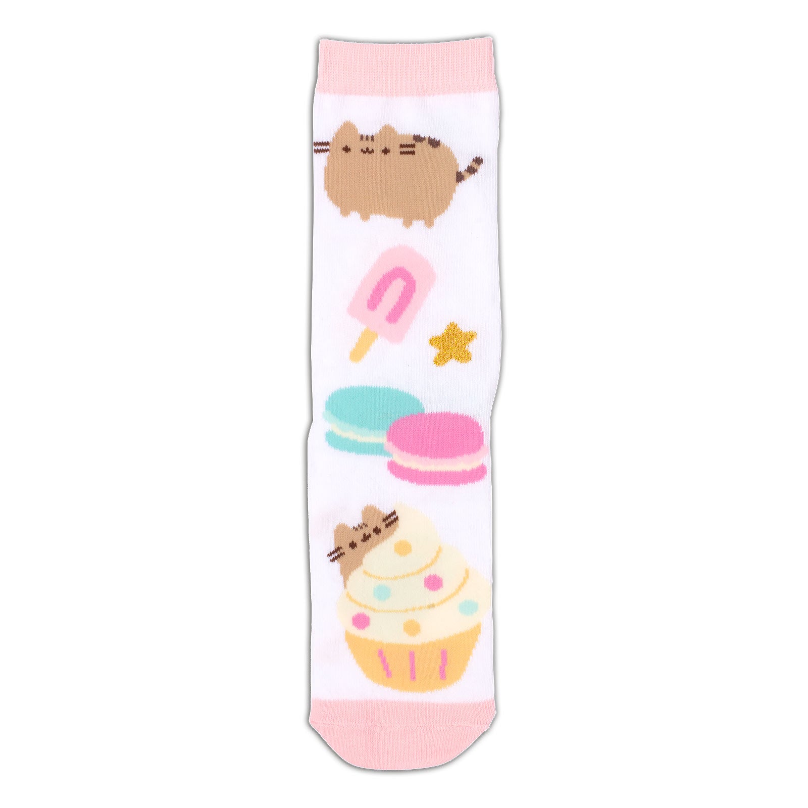 Zdjęcie produktu Pusheen - Skarpetki i kubek z motywem babeczki