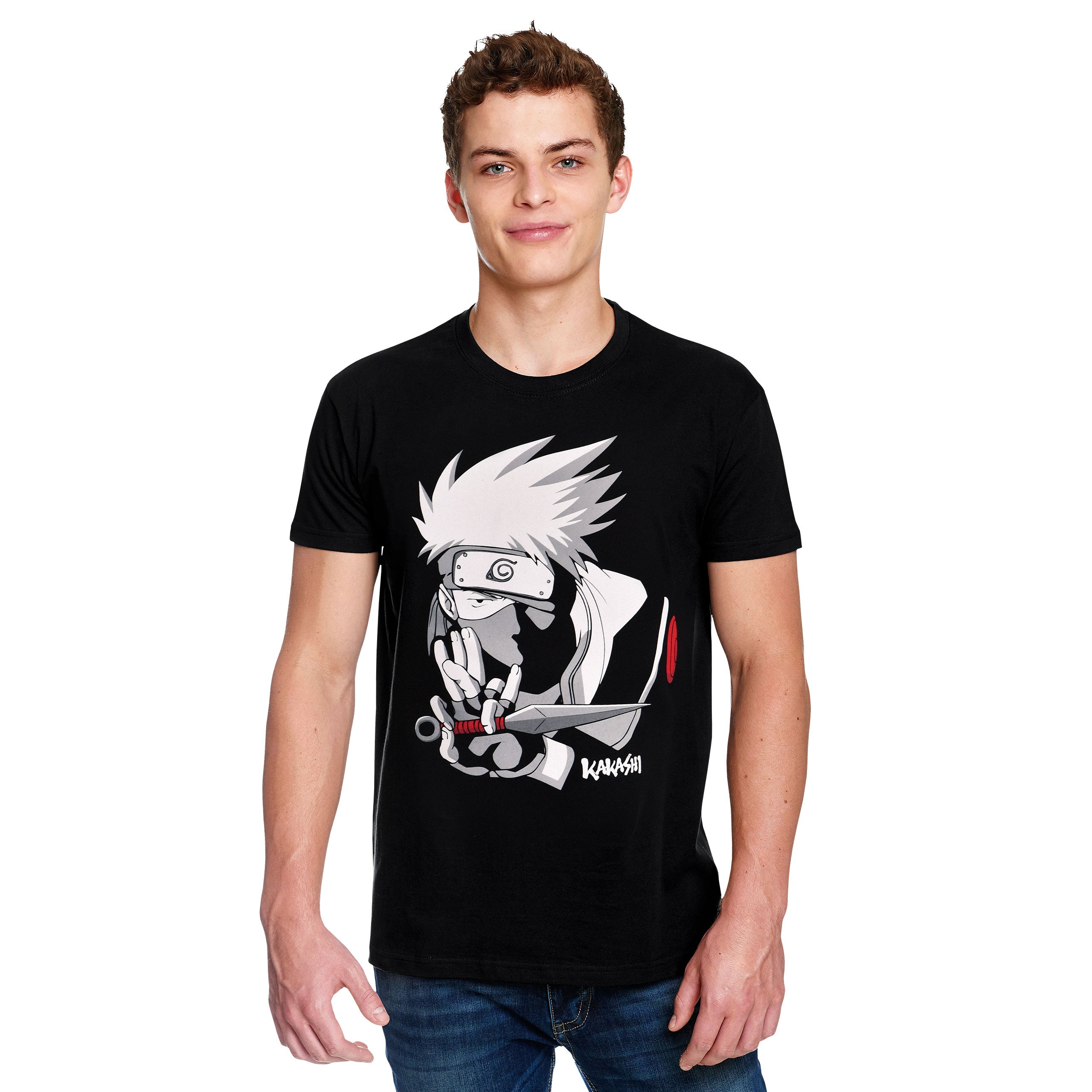 Zdjęcie produktu Naruto - Kakashi Hatake T-Shirt czarne