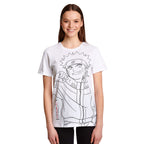 Zdjęcie produktu Naruto - Monochromatyczny szkic T-Shirt biały