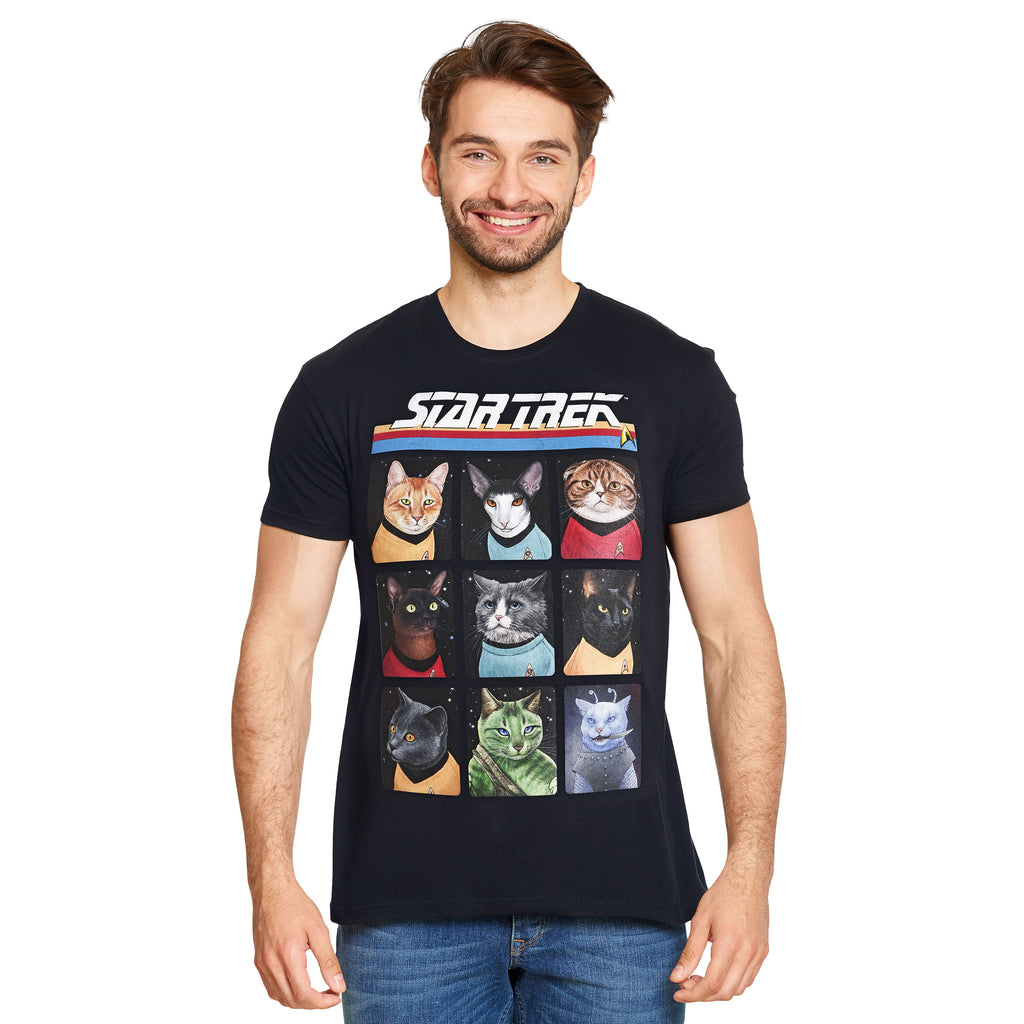 Product image Star Trek - Cat Crew T-Shirt blue