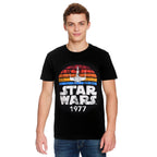 Zdjęcie produktu Star Wars z 1977 Retro T-Shirt czarny
