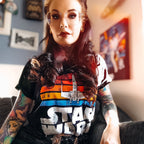 Zdjęcie produktu Star Wars z 1977 Retro T-Shirt czarny