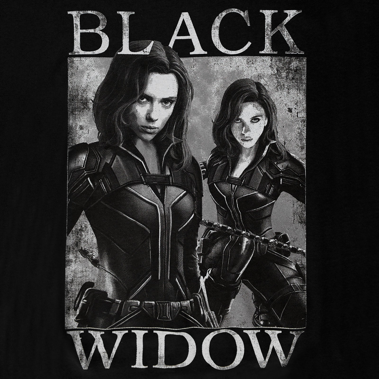 Zdjęcie produktu Black Widow - Koszulka z plakatem szara