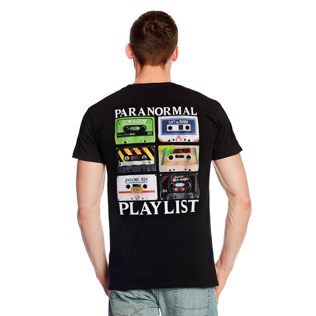 Zdjęcie produktu Ghostbusters - Paranormal Playlist T-Shirt czarne