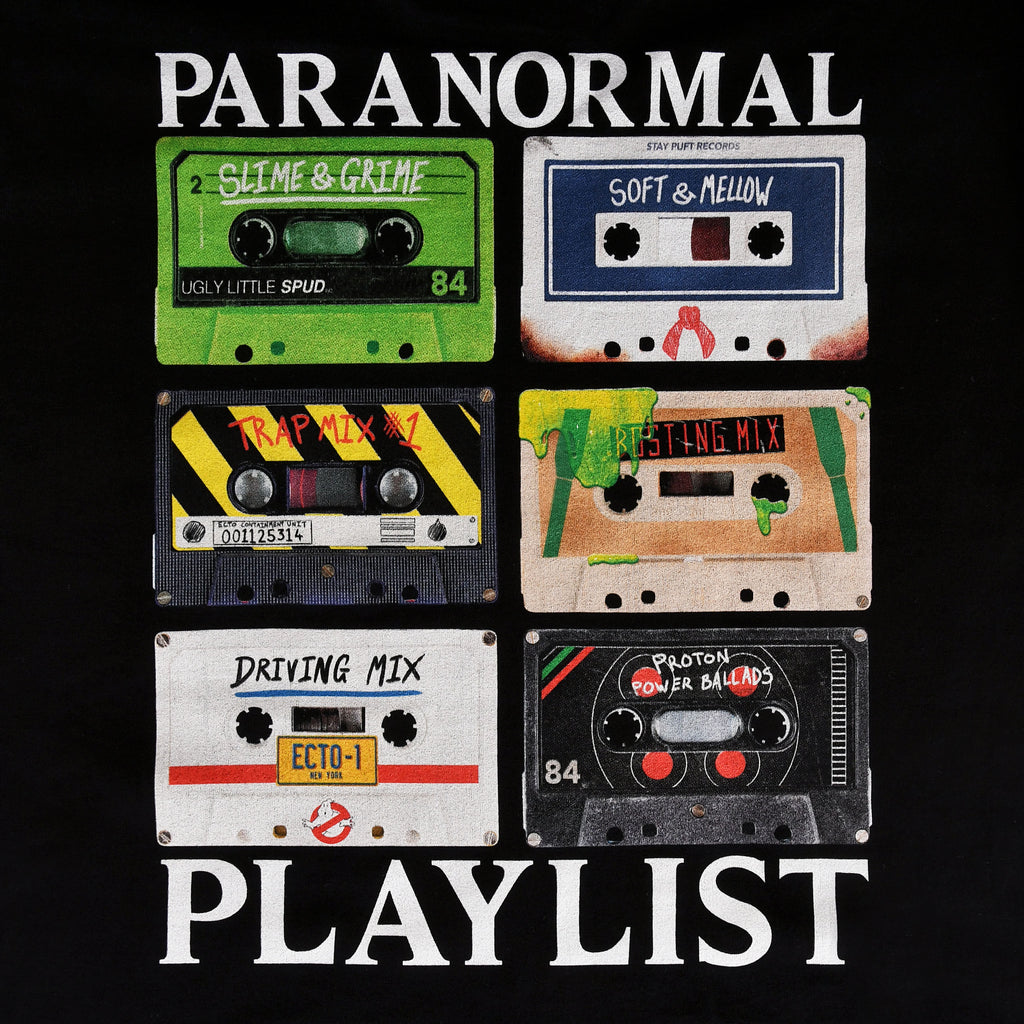 Zdjęcie produktu Ghostbusters - Paranormal Playlist T-Shirt czarne