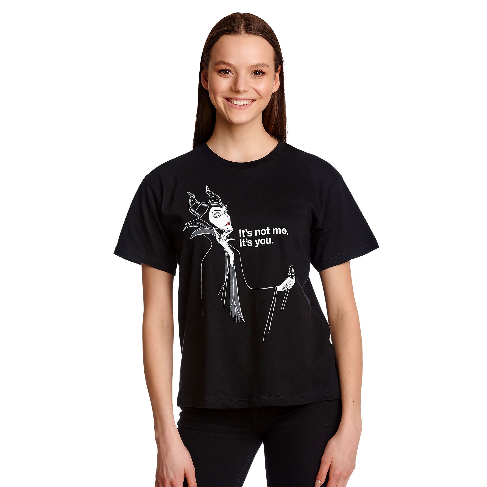 Zdjęcie produktu Maleficent - It's not me It's you T-Shirt damski czarny