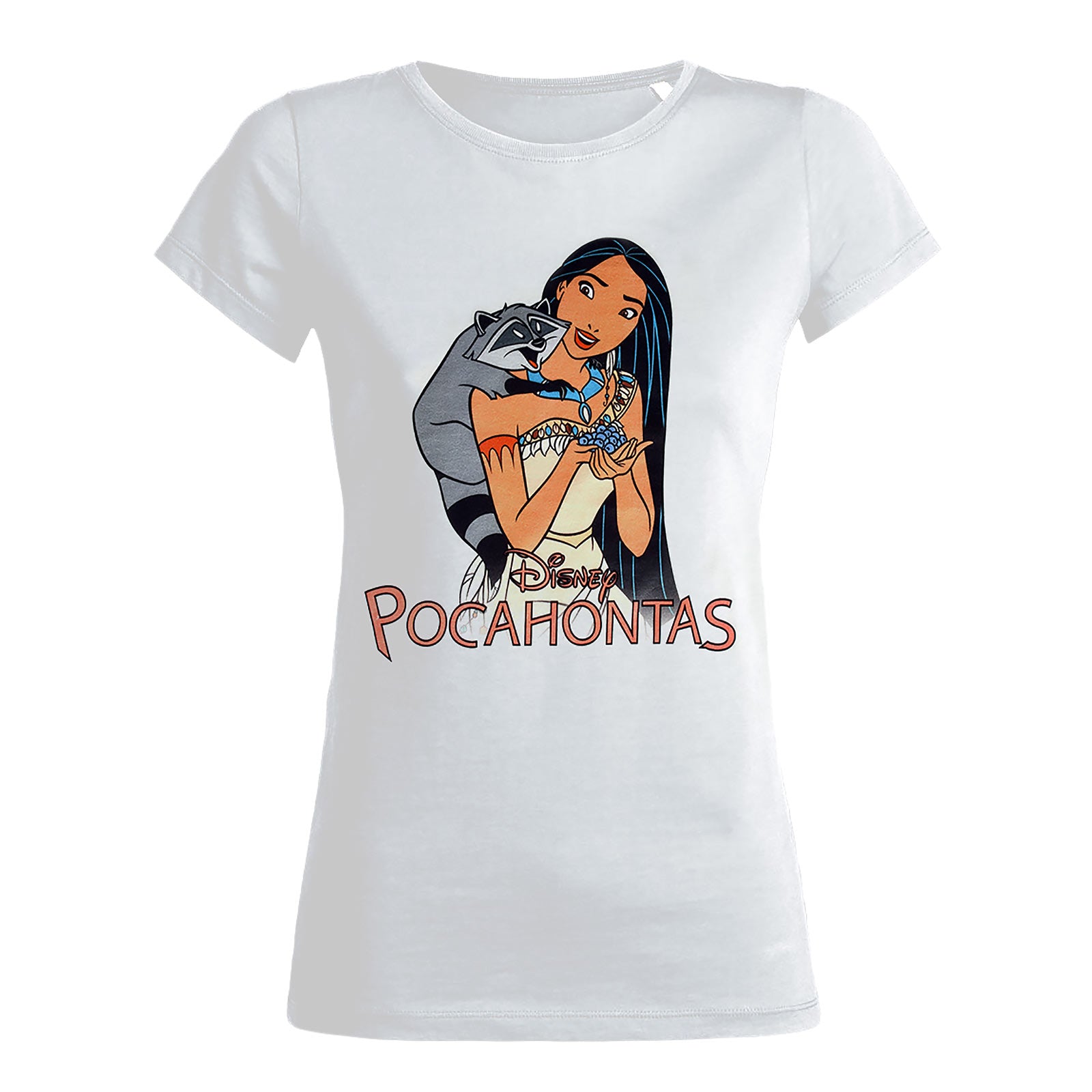Zdjęcie produktu Pocahontas & Meeko T-Shirt damskie białe