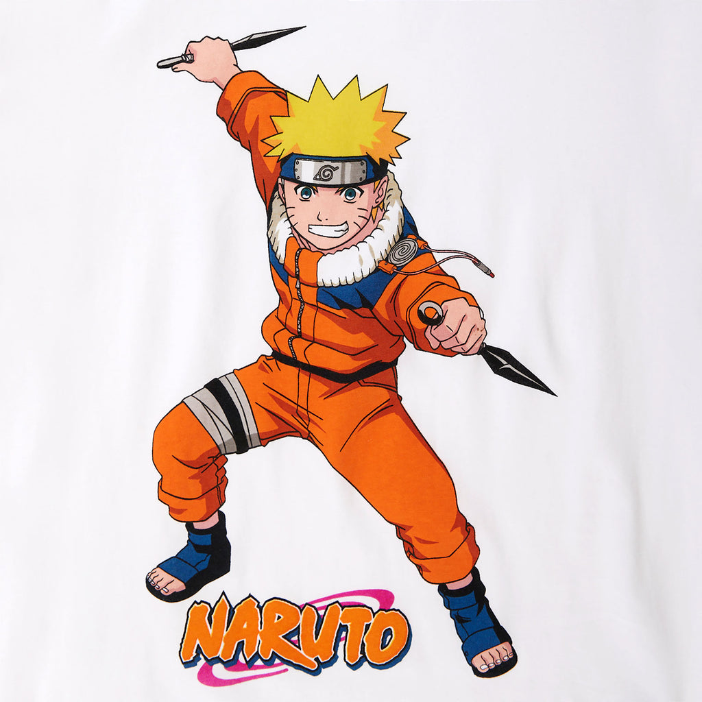 Zdjęcie produktu Naruto Uzumaki Koszulka damska biała