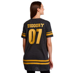 Zdjęcie produktu Hufflepuff Szukający Diggory Oversize T-Shirt damski szary - Harry Potter
