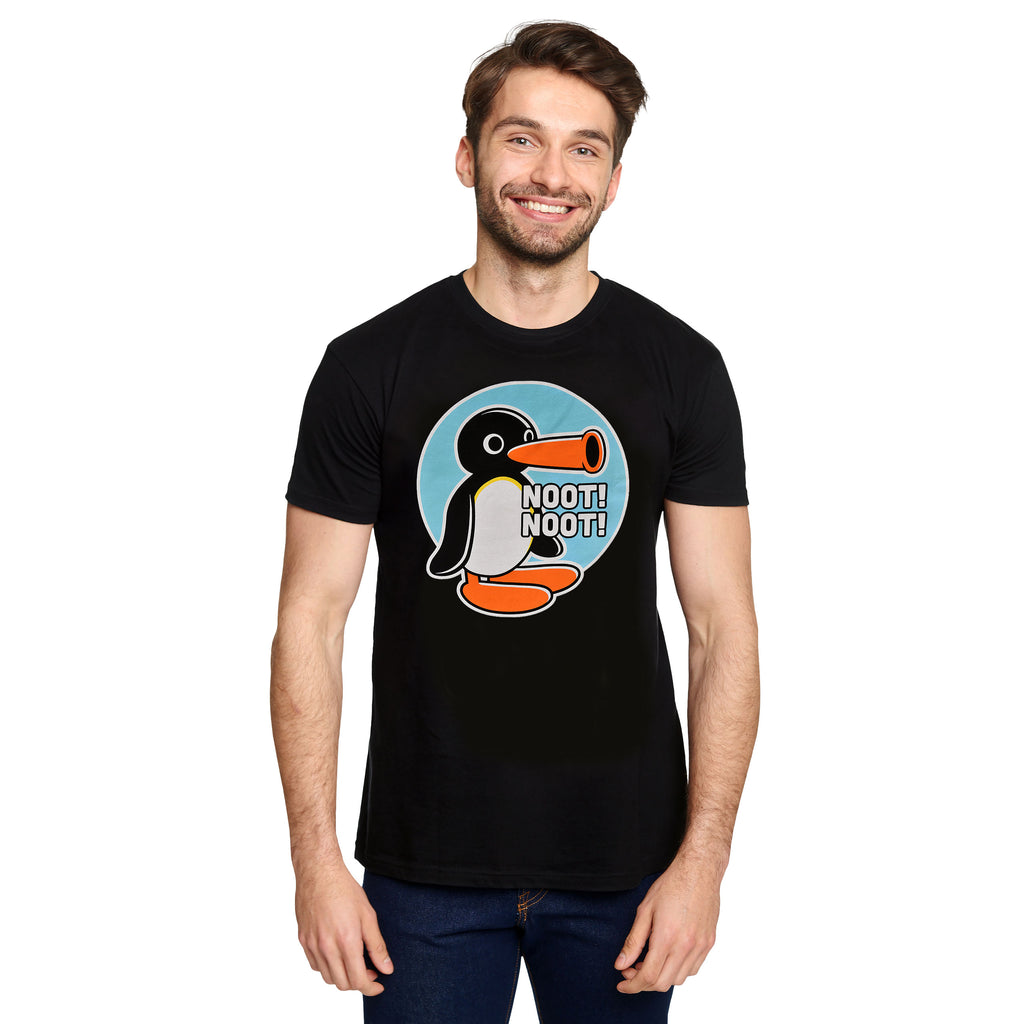 Zdjęcie produktu Koszulka Noot Noot dla fanów Pingu czarna
