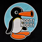 Zdjęcie produktu Koszulka Noot Noot dla fanów Pingu czarna