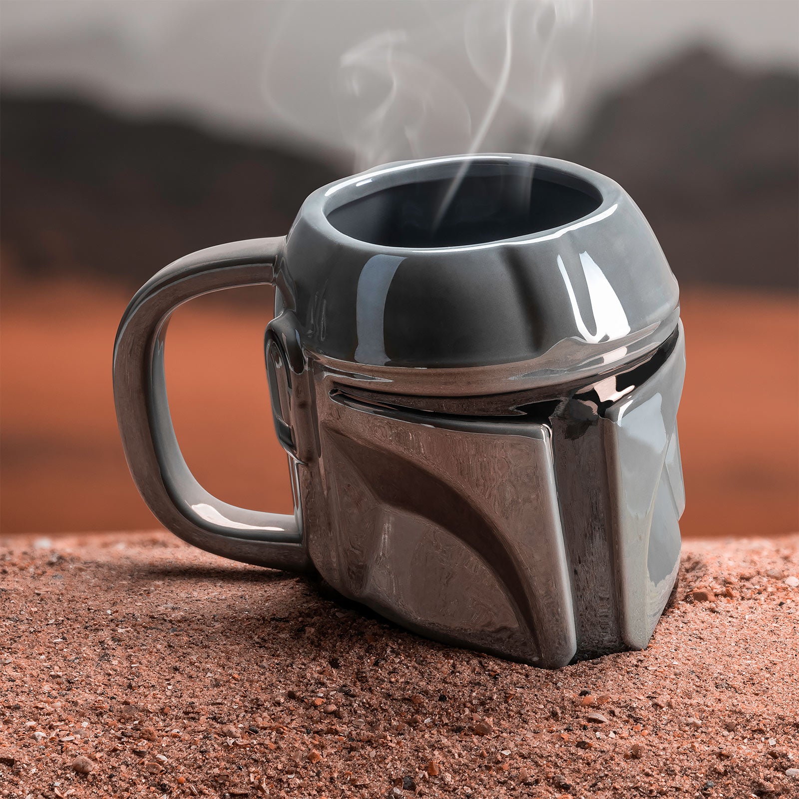Zdjęcie produktu Kubek 3D Hełm Mandalorianina - Star Wars