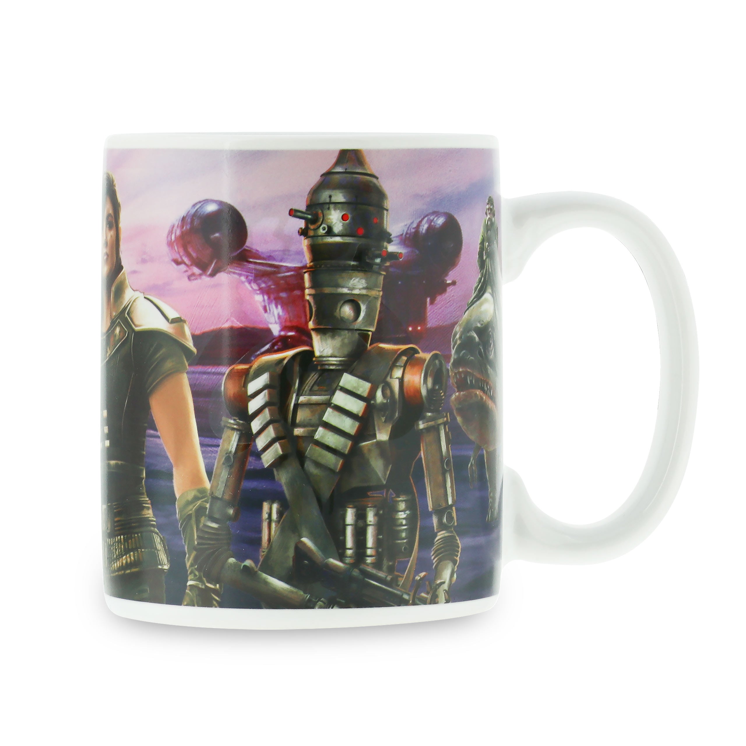 Zdjęcie produktu The Mandalorian Collage Kubek z efektem termicznym - Star Wars