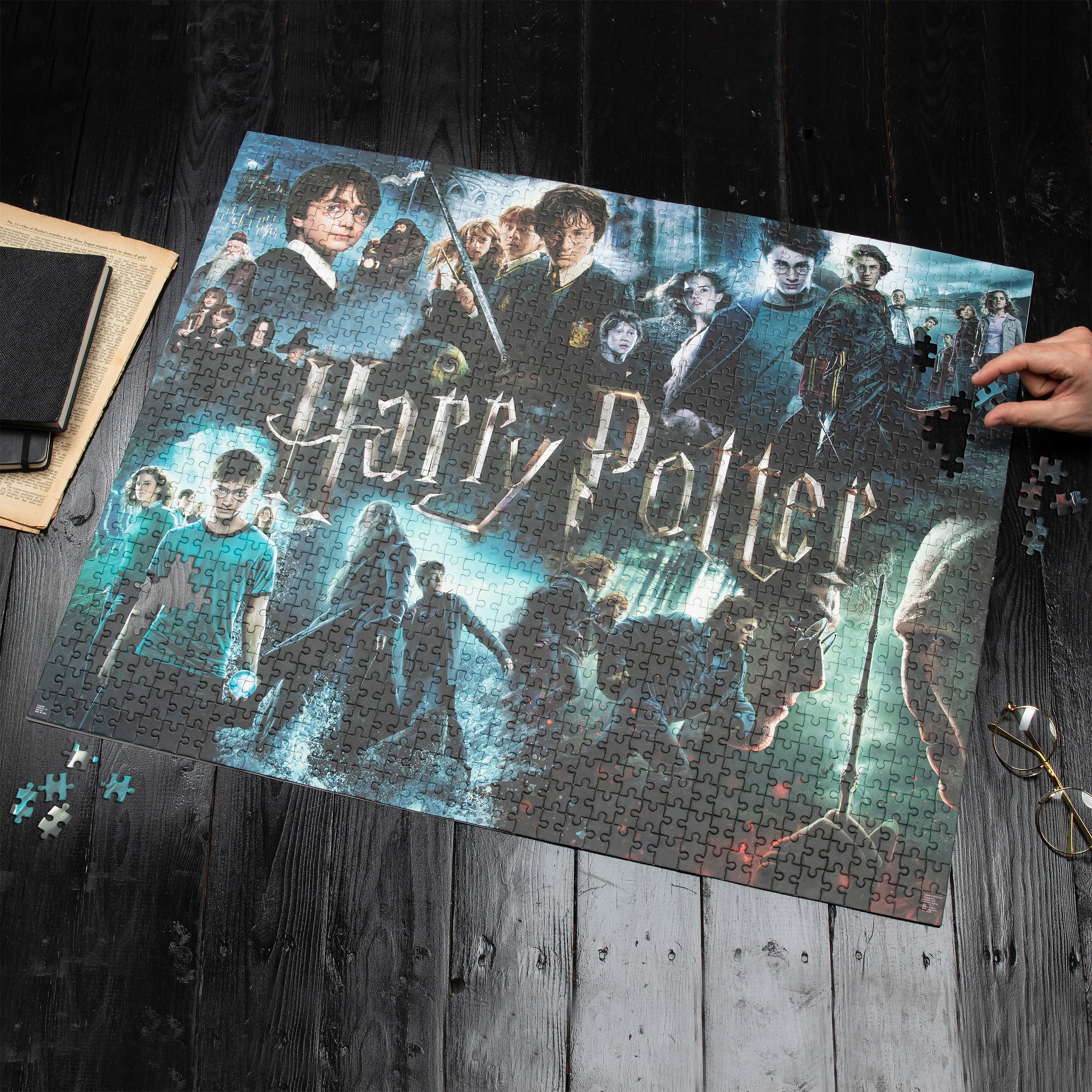 Zdjęcie produktu Harry Potter - Puzzle z plakatami