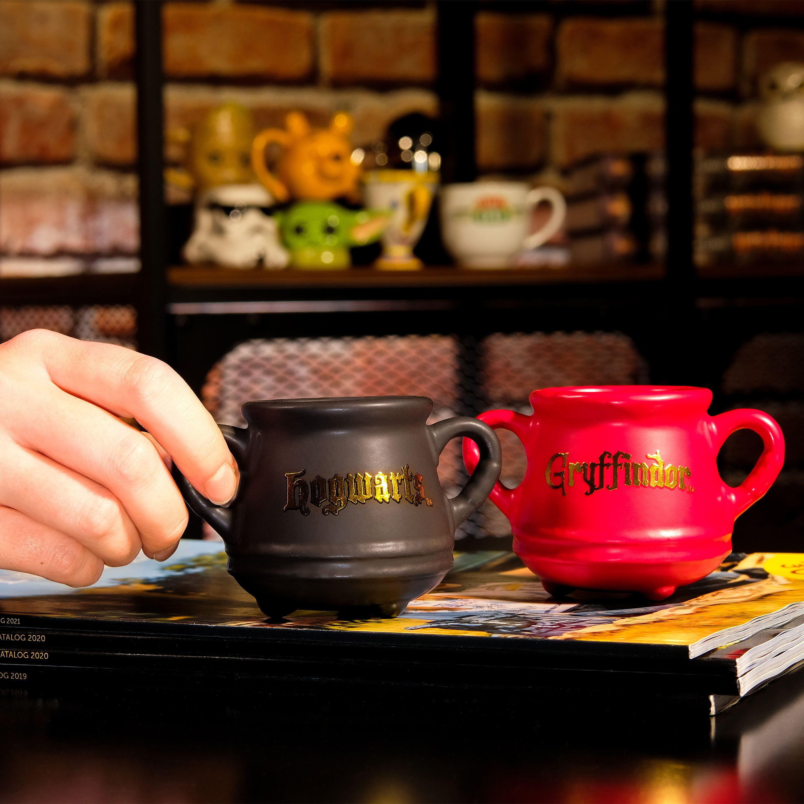 Zdjęcie produktu Harry Potter - Filiżanka do espresso 3D Kociołek Hogwart