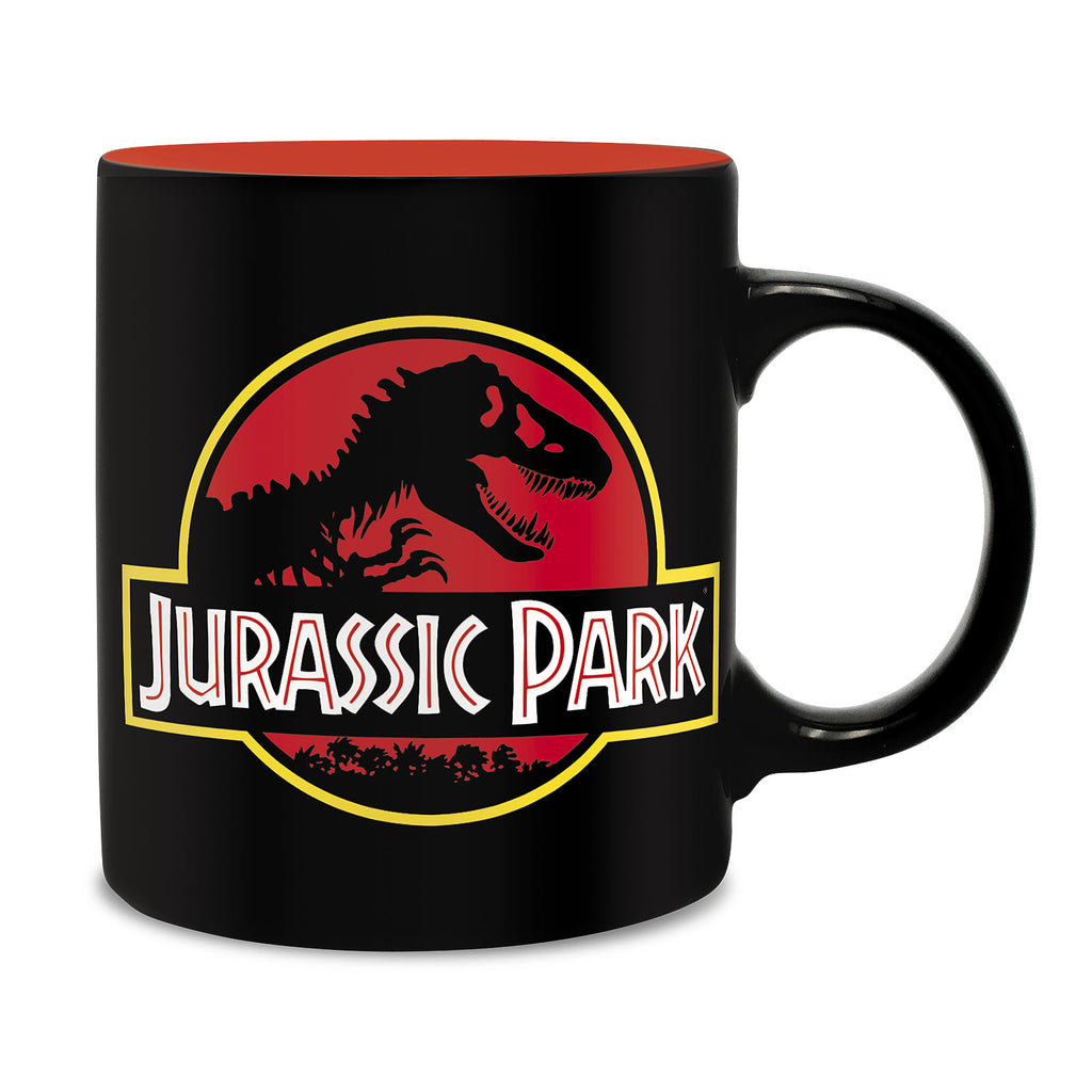 Zdjęcie produktu Jurassic Park - Kubek z T-Rexem i Logo