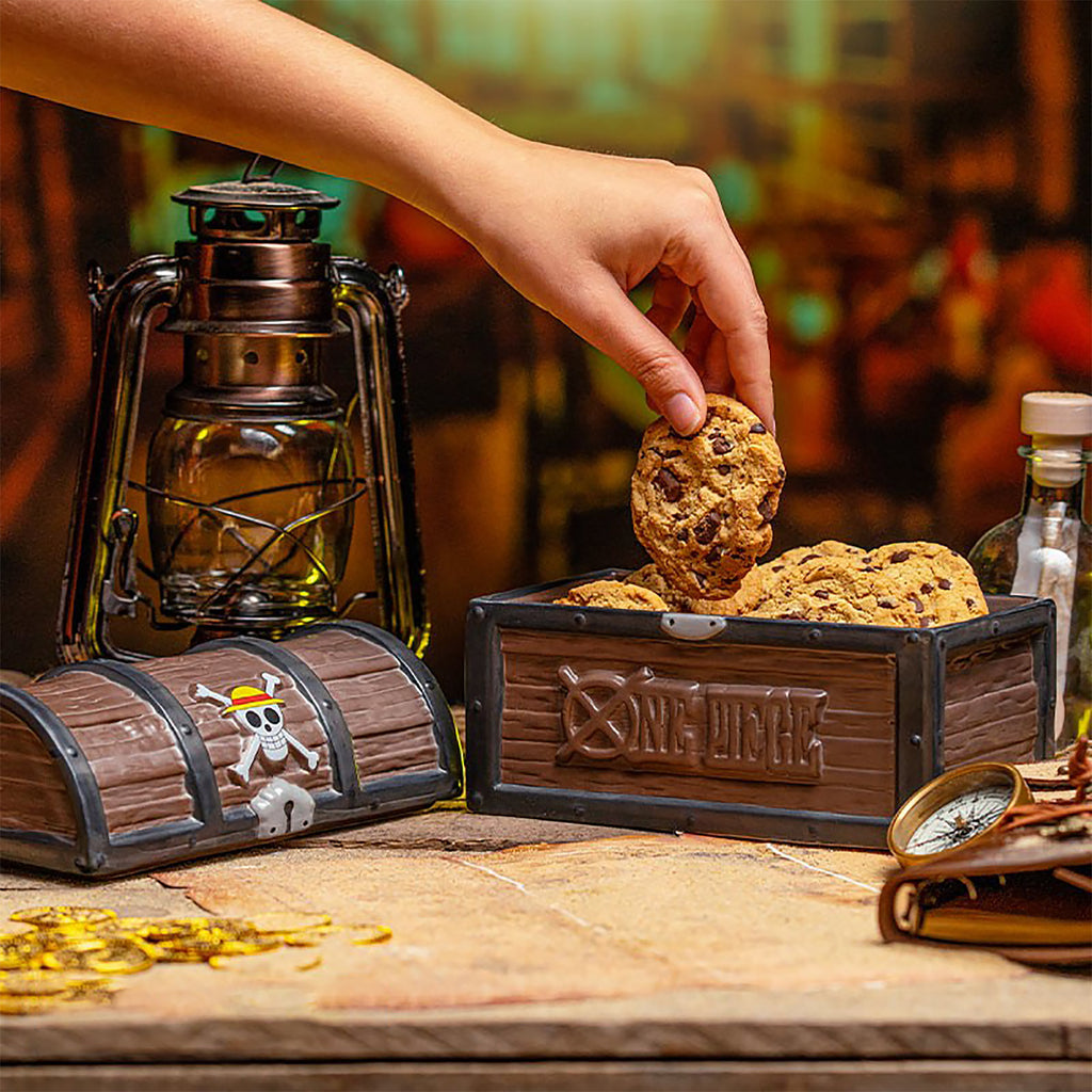 Zdjęcie produktu One Piece - Puszka na ciastka w kształcie skrzyni skarbów
