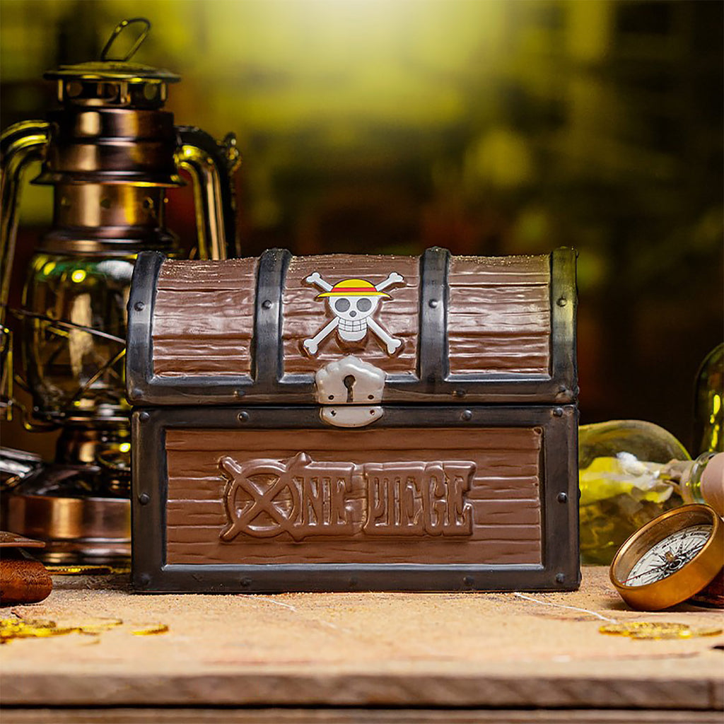 Zdjęcie produktu One Piece - Puszka na ciastka w kształcie skrzyni skarbów