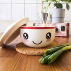 Product image Kawaii Bowl with Lid for Anime Fans