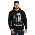 Zdjęcie produktu The Mandalorian Dark Warrior Bluza z kapturem czarna - Star Wars