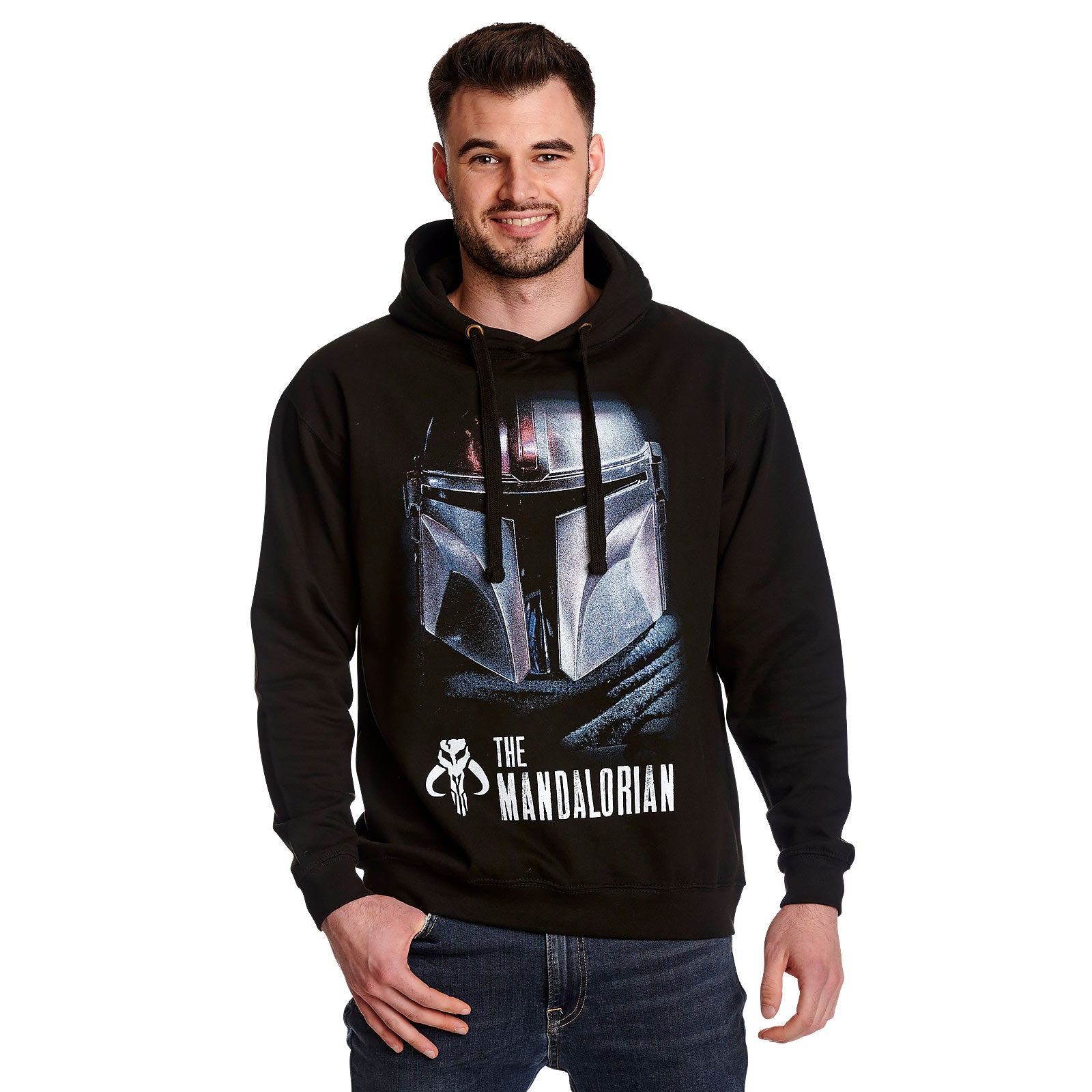 Zdjęcie produktu The Mandalorian Dark Warrior Bluza z kapturem czarna - Star Wars
