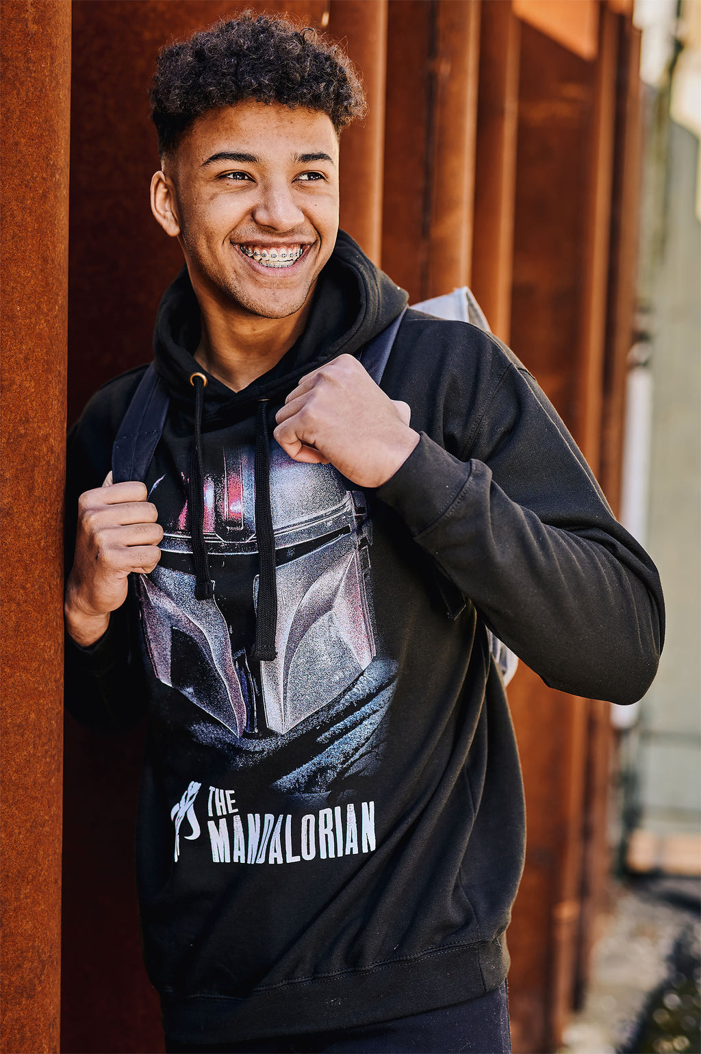 Zdjęcie produktu The Mandalorian Dark Warrior Bluza z kapturem czarna - Star Wars