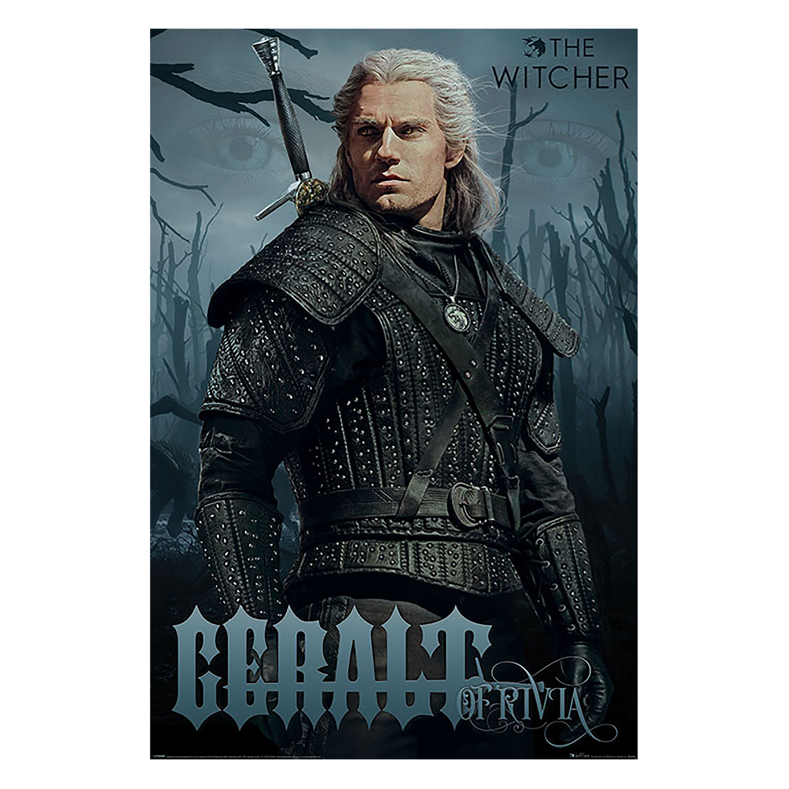Zdjęcie produktu Wiedźmin - Plakat Maxi z postacią Geralta