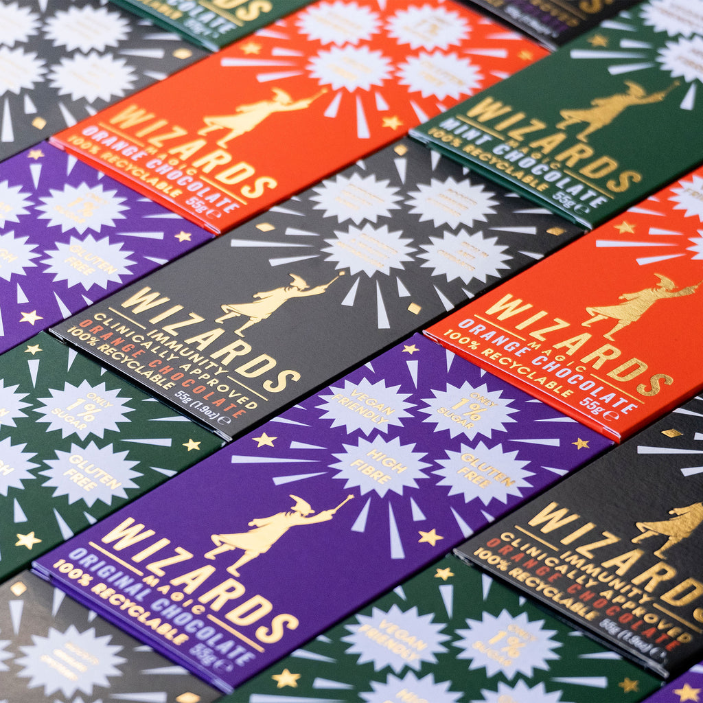 Zdjęcie produktu Wizards Magic - Immunity Czekolada Pomarańczowa 12 Tabliczek