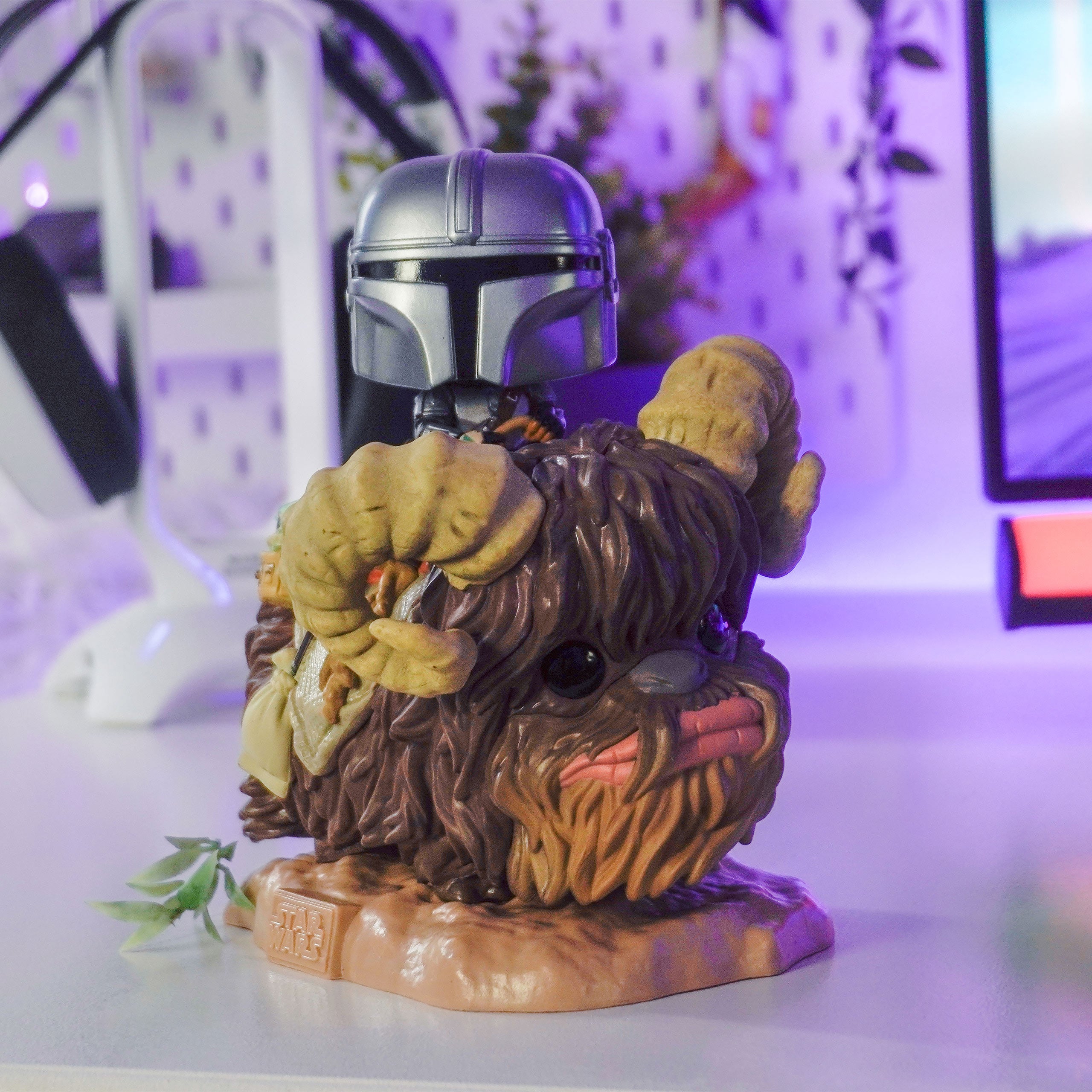Product image The Mandalorian with The Child on Bantha Funko Pop bobblehead figure - Star Wars