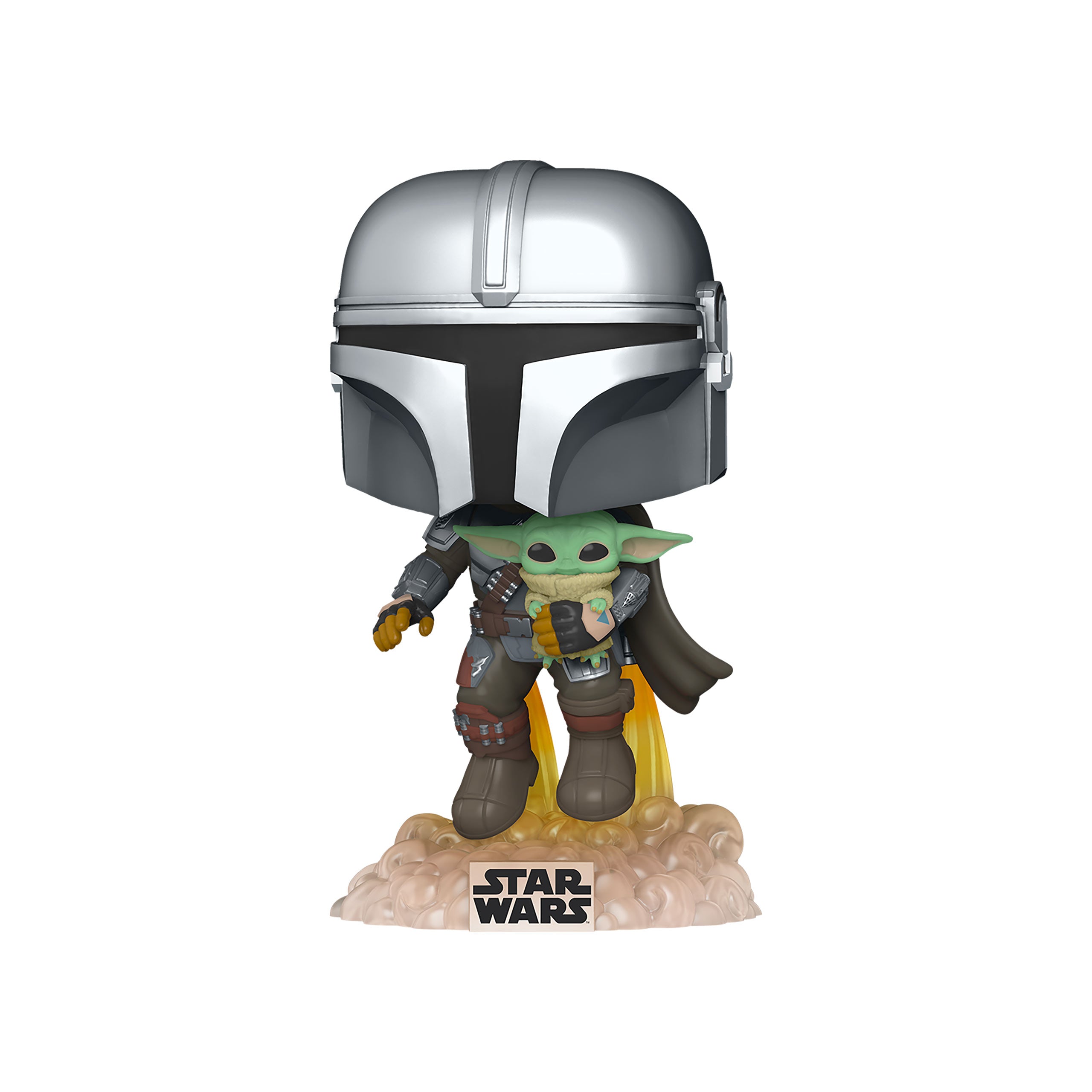 Zdjęcie produktu The Mandalorian z The Child Funko Pop figurka z kiwającą głową - Star Wars