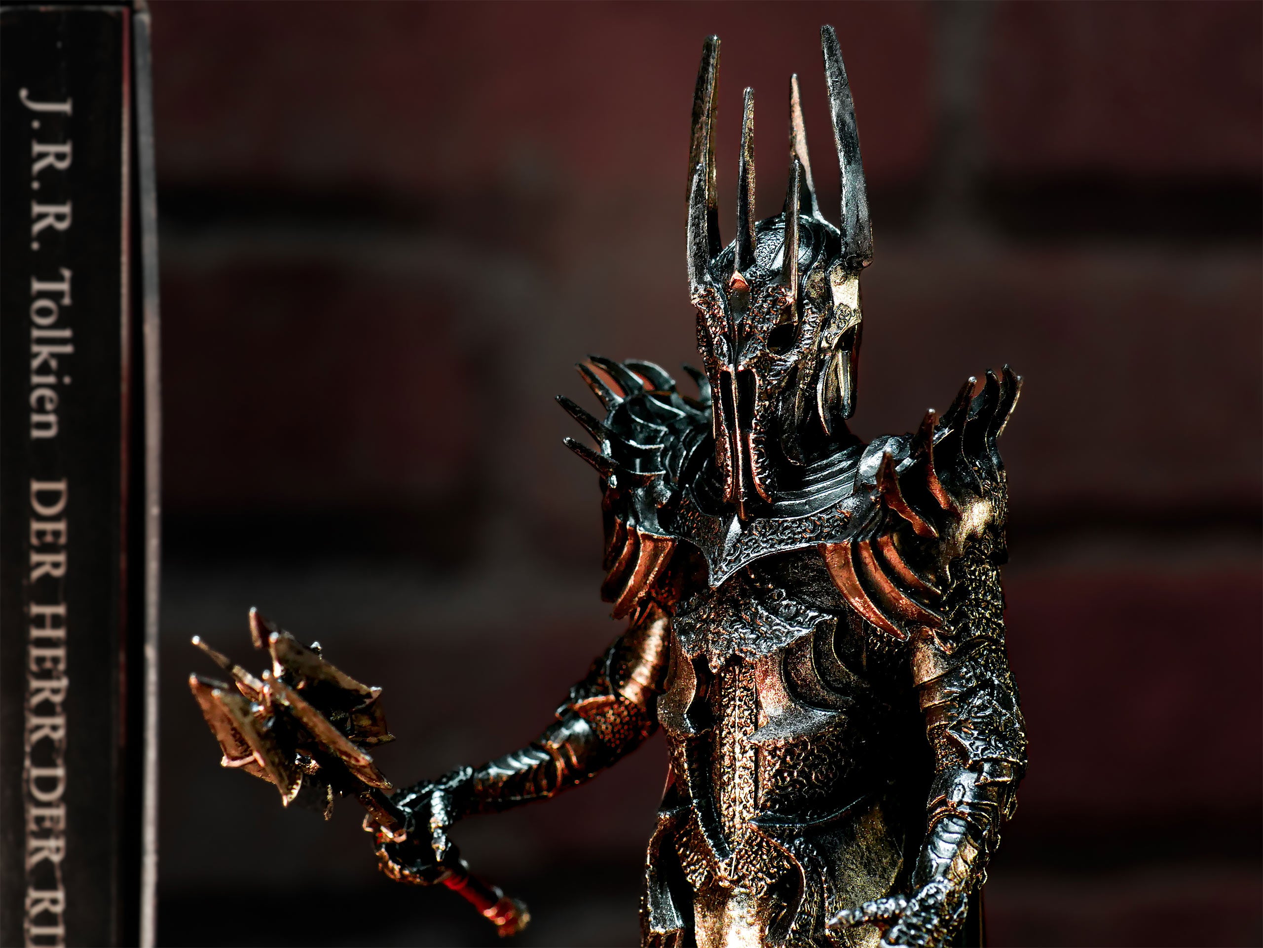 Zdjęcie produktu Władca Pierścieni - Figura Saurona Bendyfigs 20 cm