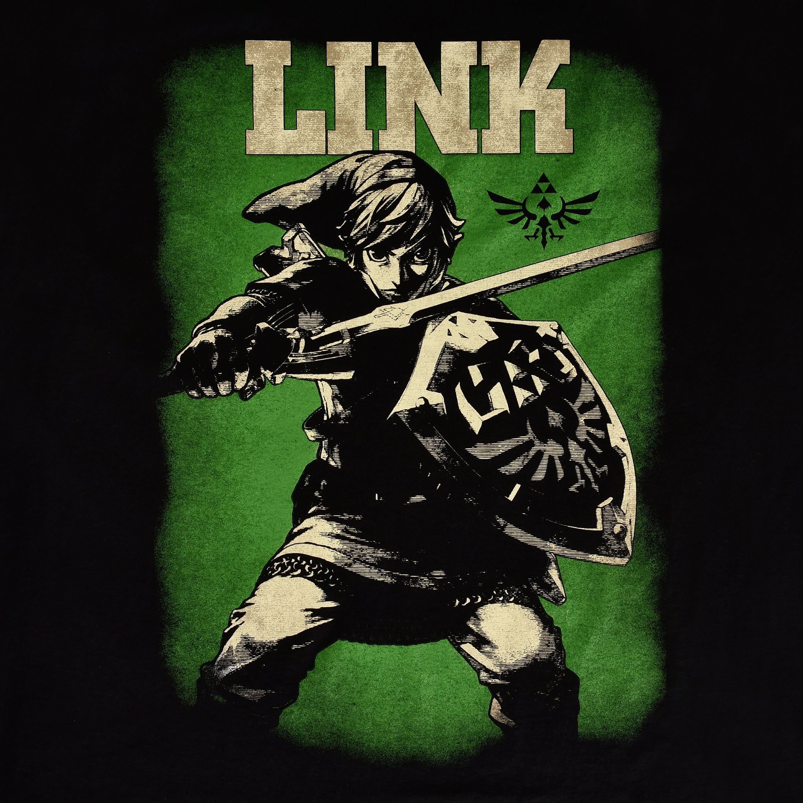 Zdjęcie produktu Zelda - Link Bohater Hyrule Koszulka czarna
