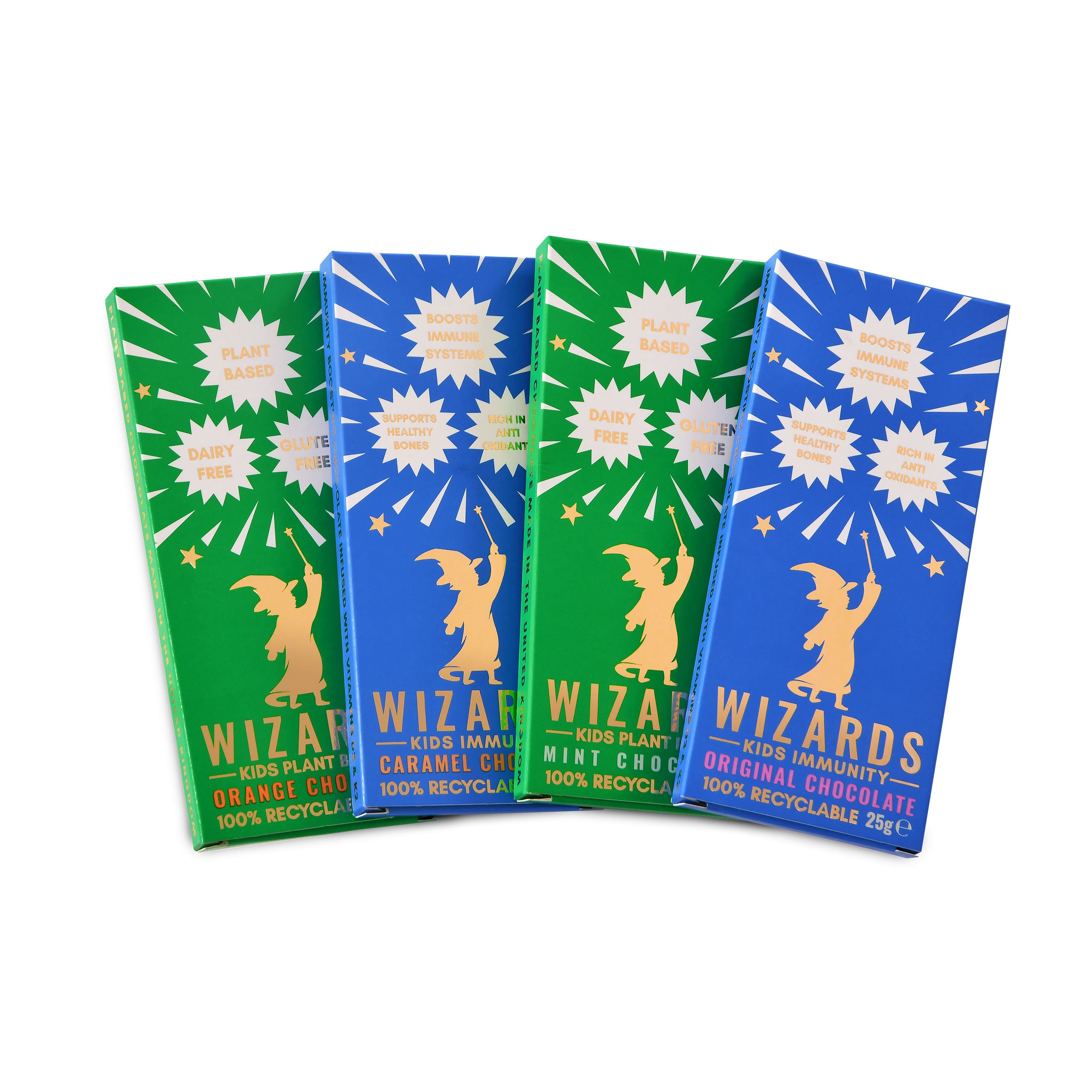 Zdjęcie produktu Wizards Magic - Kids Selection Czekolada 4 Tabliczki