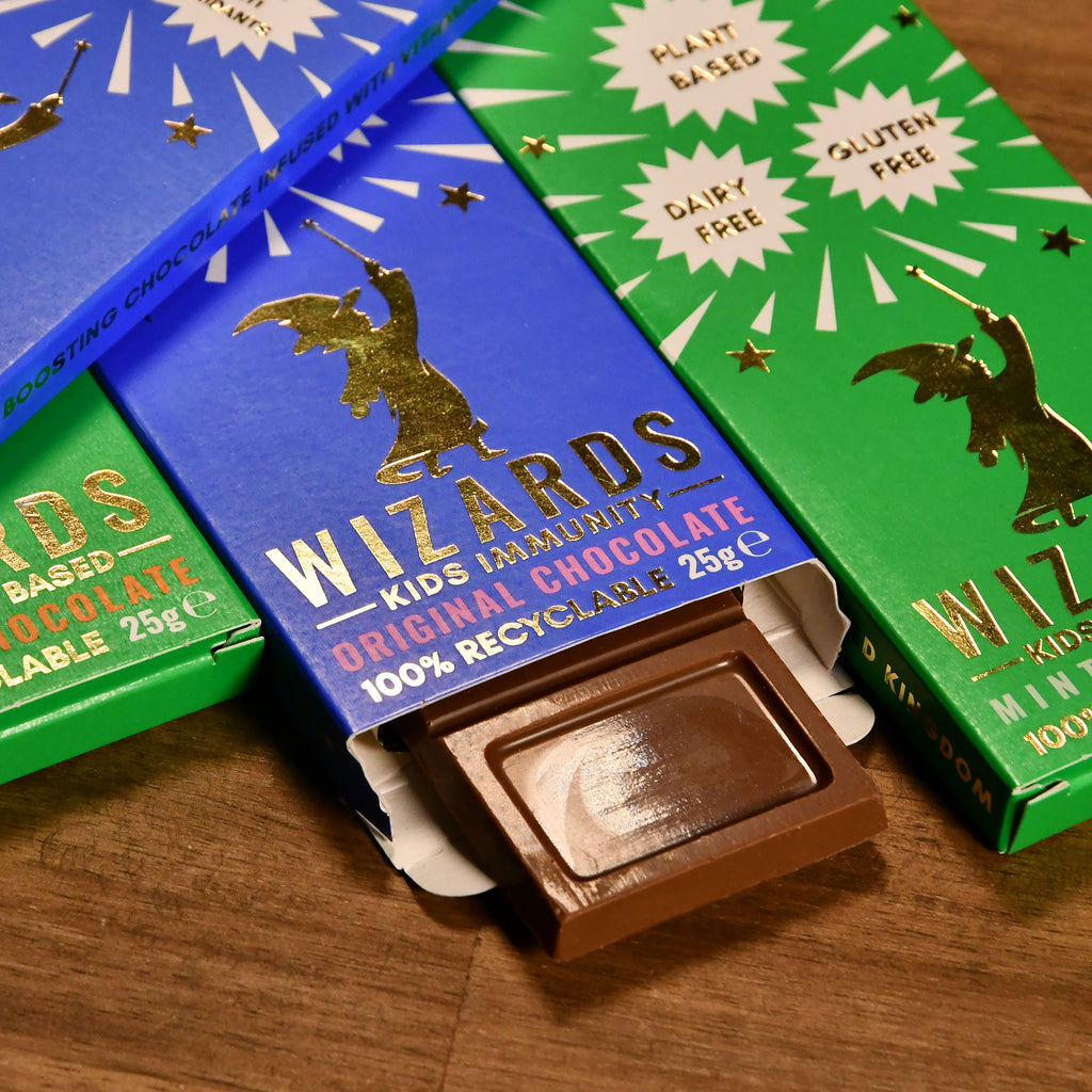 Zdjęcie produktu Wizards Magic - Kids Selection Czekolada 4 Tabliczki