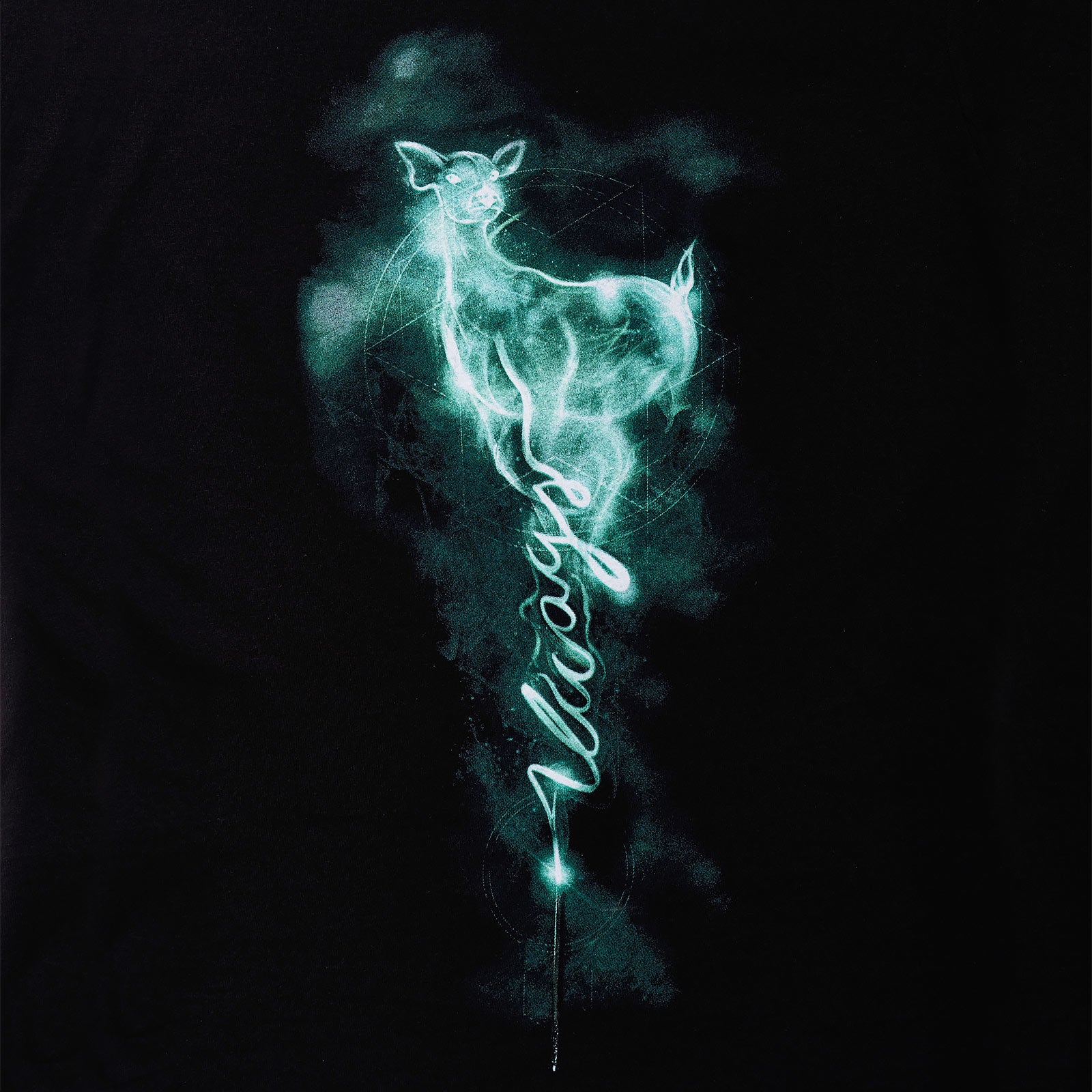 Zdjęcie produktu Snape Patronus Always T-Shirt damskie czarne - Harry Potter
