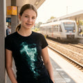 Zdjęcie produktu Snape Patronus Always T-Shirt damskie czarne - Harry Potter