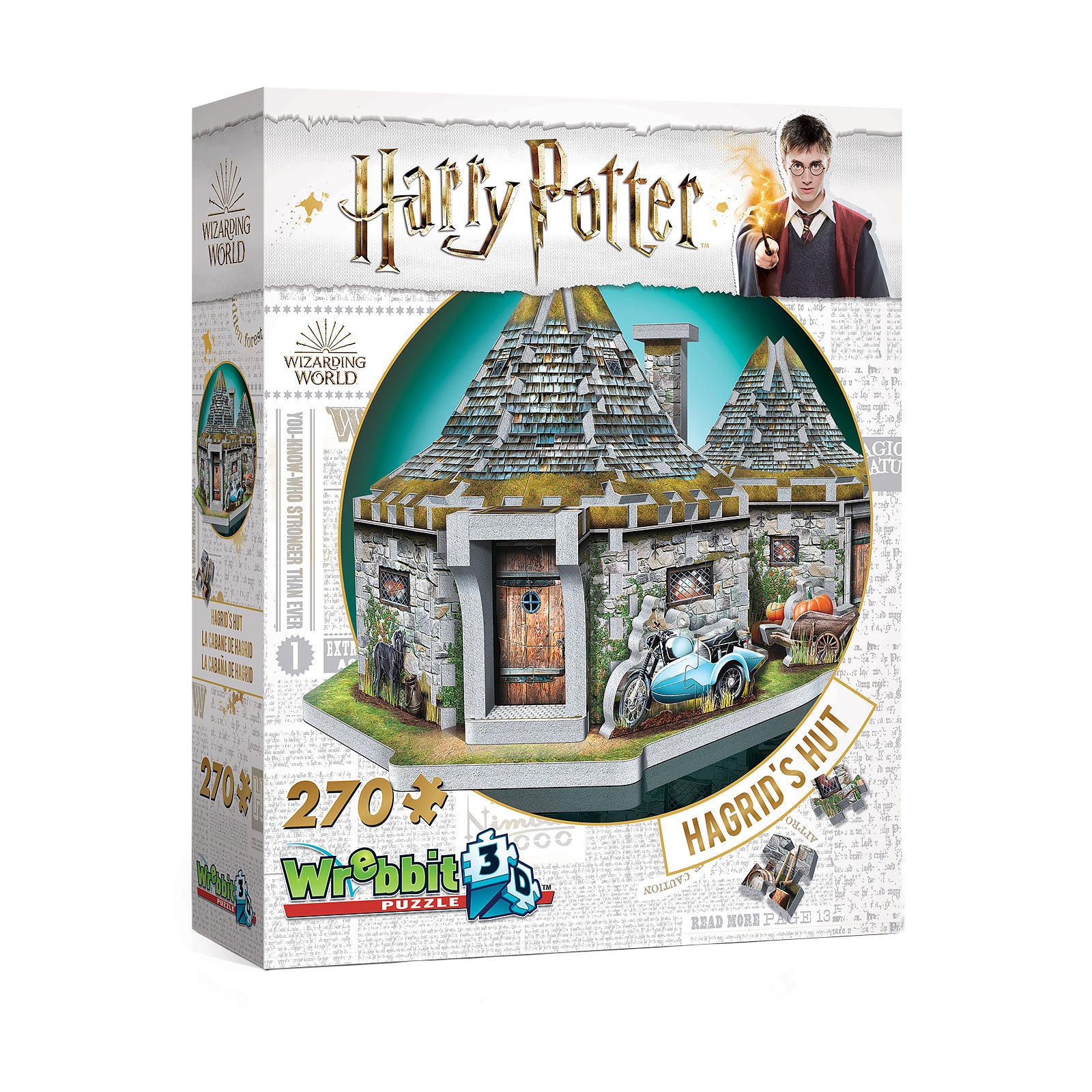 Zdjęcie produktu Harry Potter - Chata Hagrida 3D Puzzle