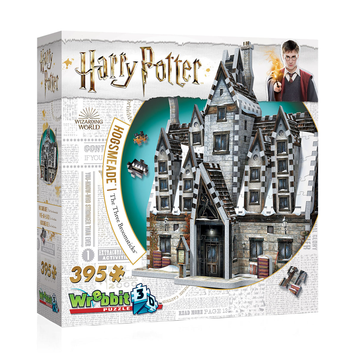 Zdjęcie produktu Harry Potter - Trzy Miotły 3D Puzzle