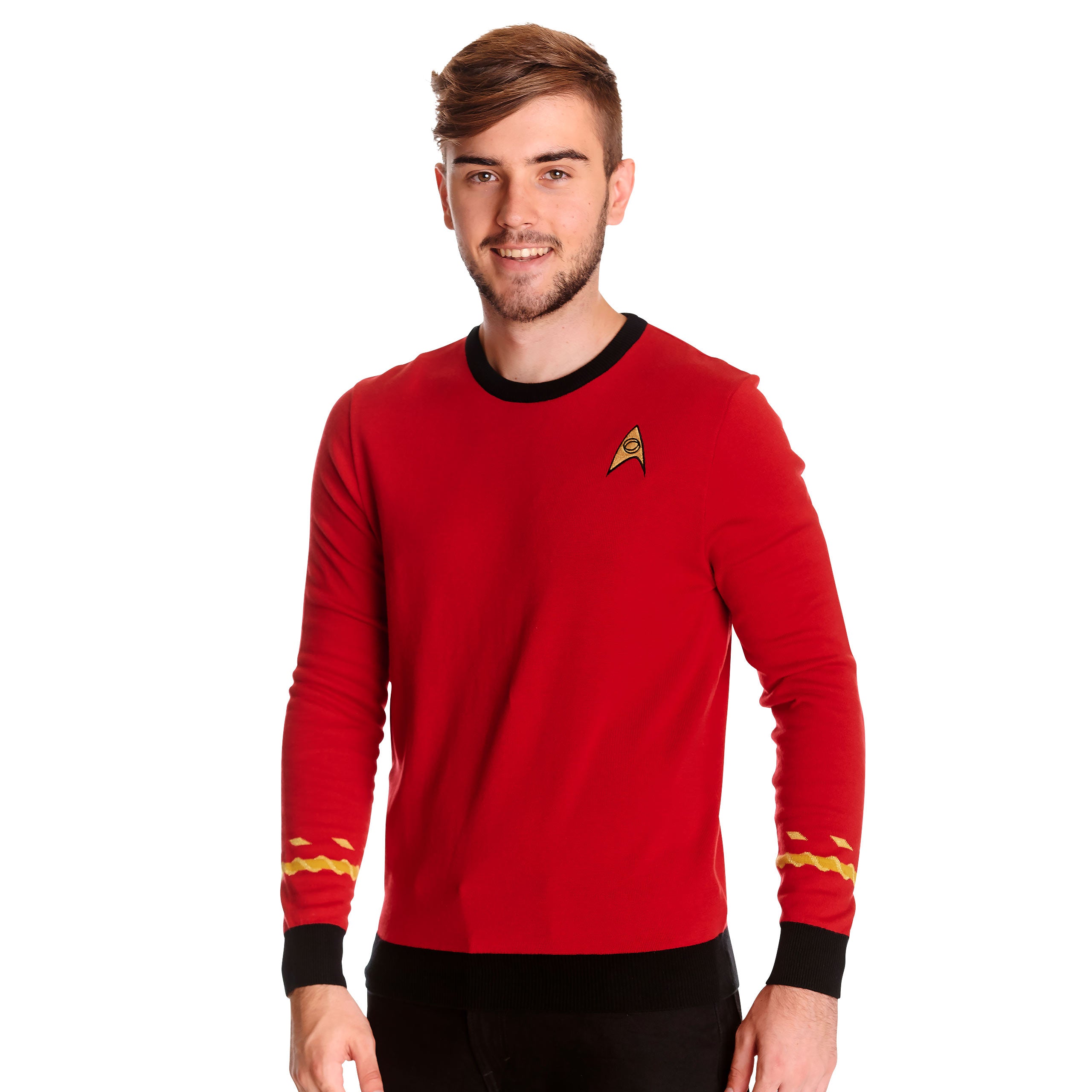 Zdjęcie produktu Star Trek - Sweter Scotty Uniform czerwony