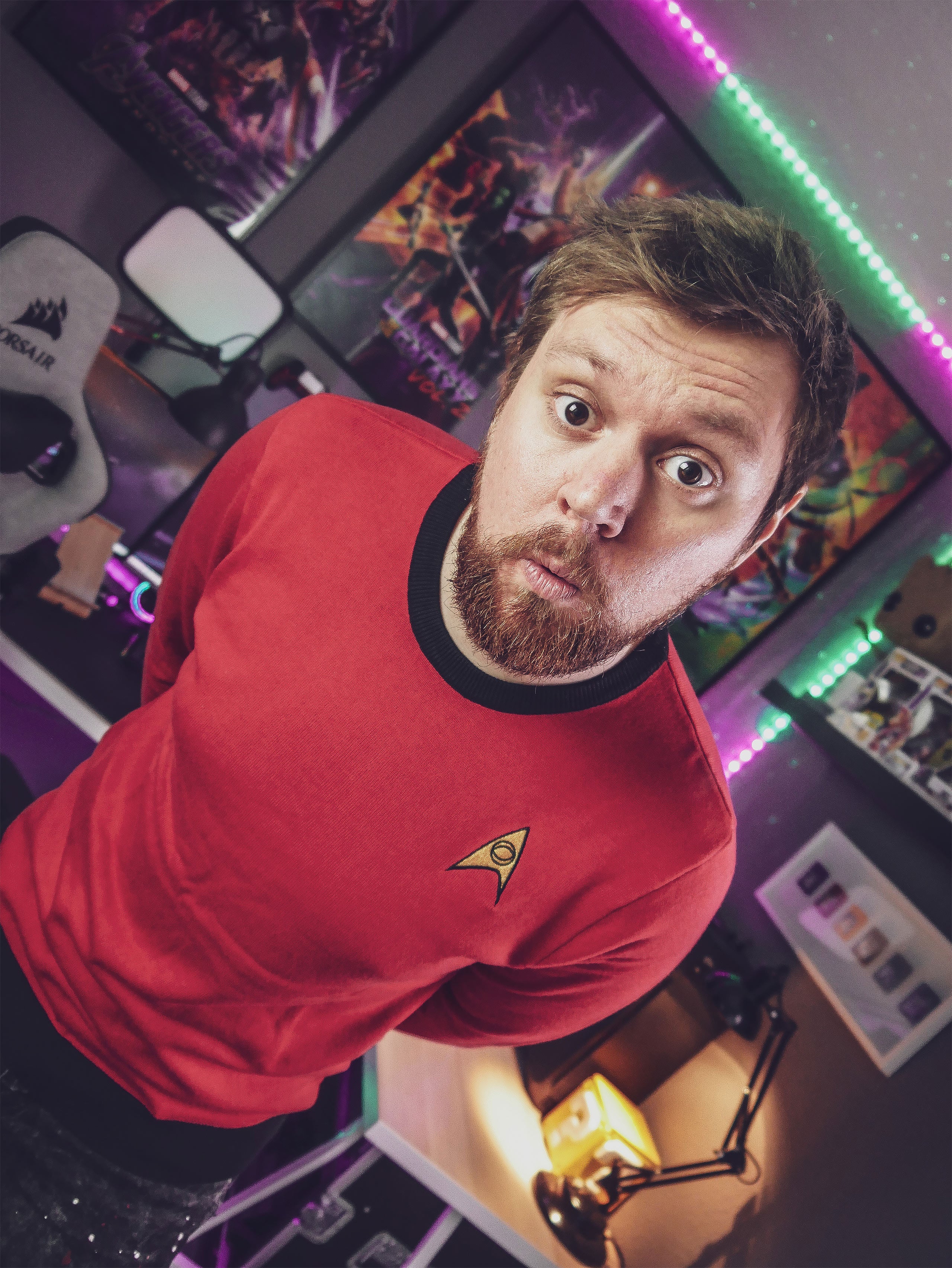 Zdjęcie produktu Star Trek - Sweter Scotty Uniform czerwony
