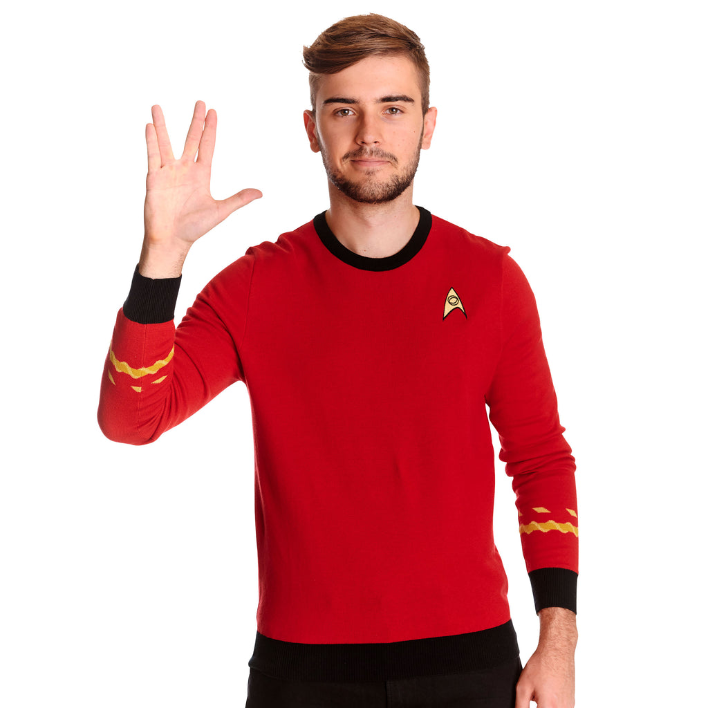 Zdjęcie produktu Star Trek - Sweter Scotty Uniform czerwony
