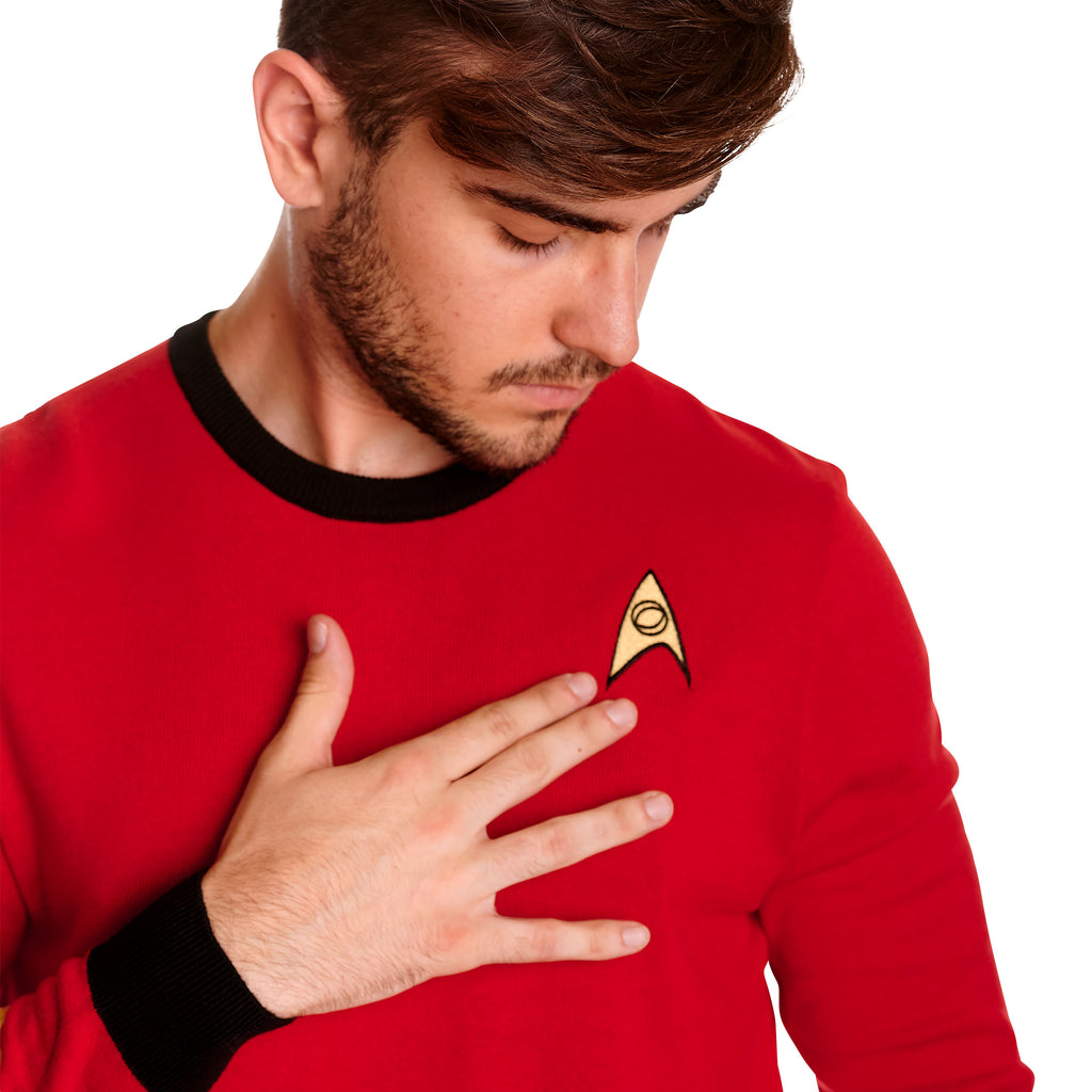Zdjęcie produktu Star Trek - Sweter Scotty Uniform czerwony
