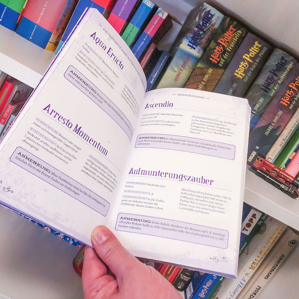 Zdjęcie produktu Nieoficjalna książka o zaklęciach i magicznych przedmiotach ze świata Harry'ego Pottera