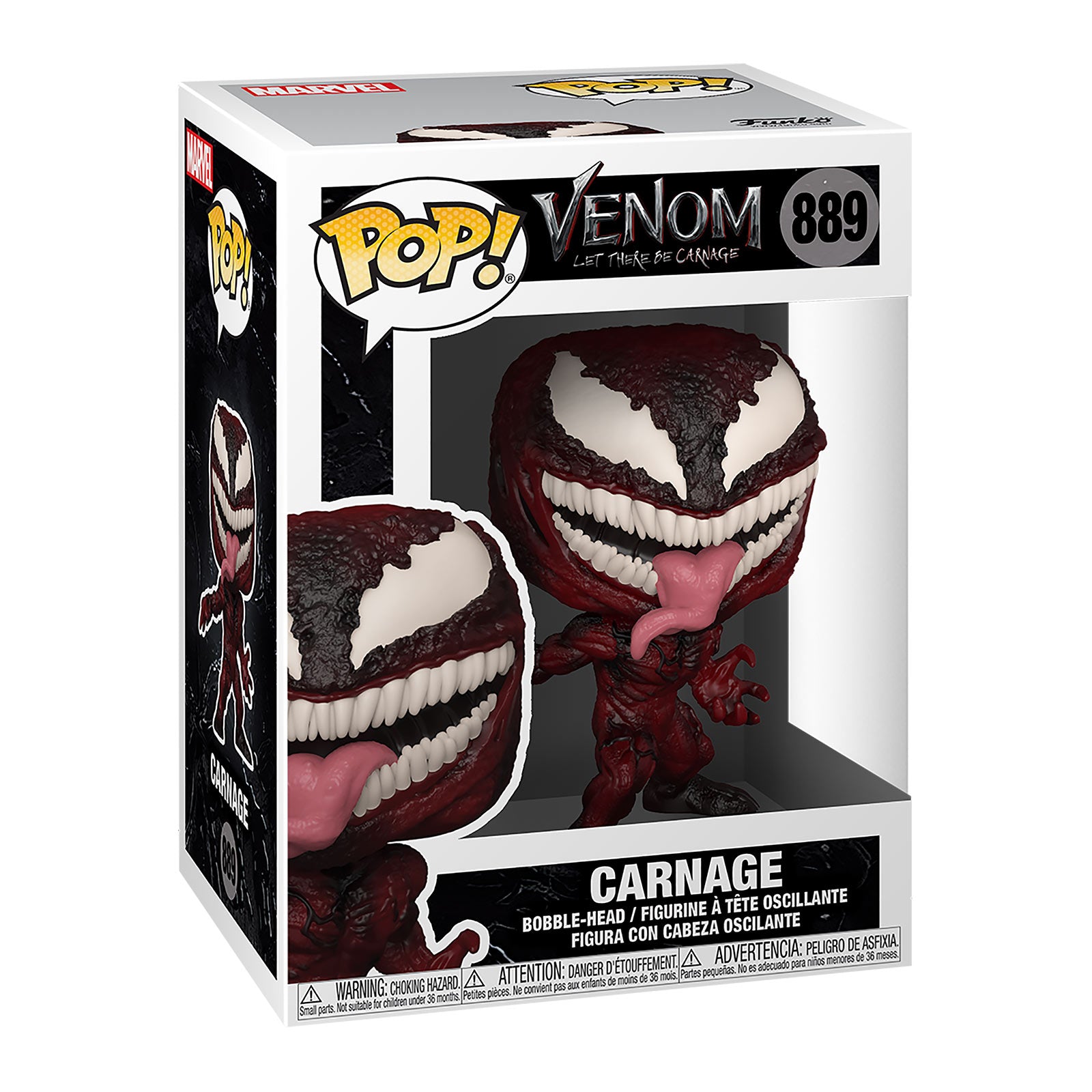 Zdjęcie produktu Marvel - Carnage Funko Pop figurka z kiwającą głową