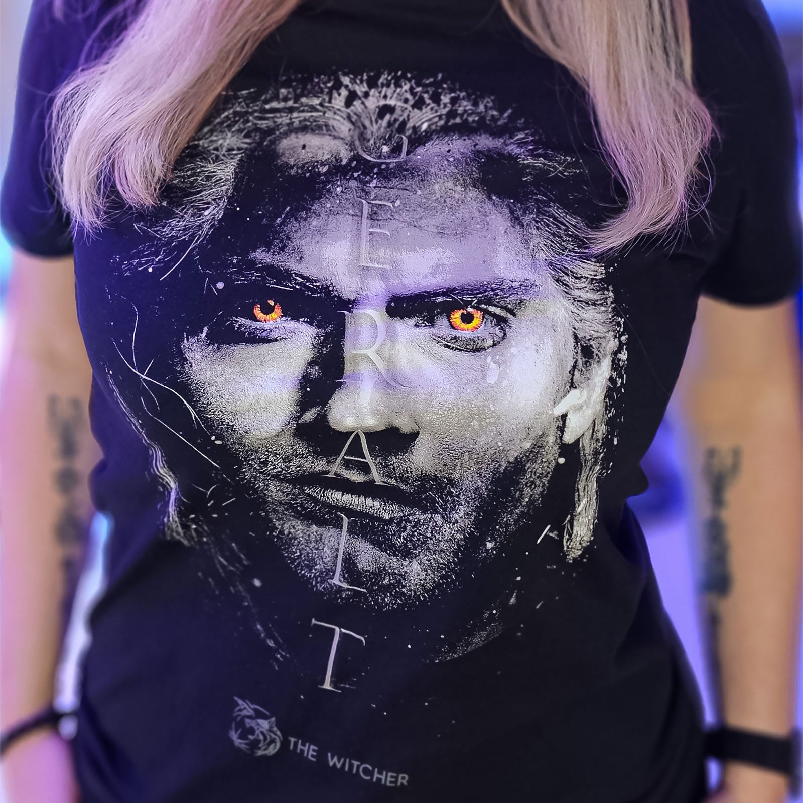 Product image Witcher - Geralt Portrait T-Shirt black