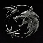 Zdjęcie produktu Witcher - Koszulka z emblematem wilka czarna