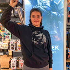 Product image Witcher - Wolf Emblem Hoodie Black