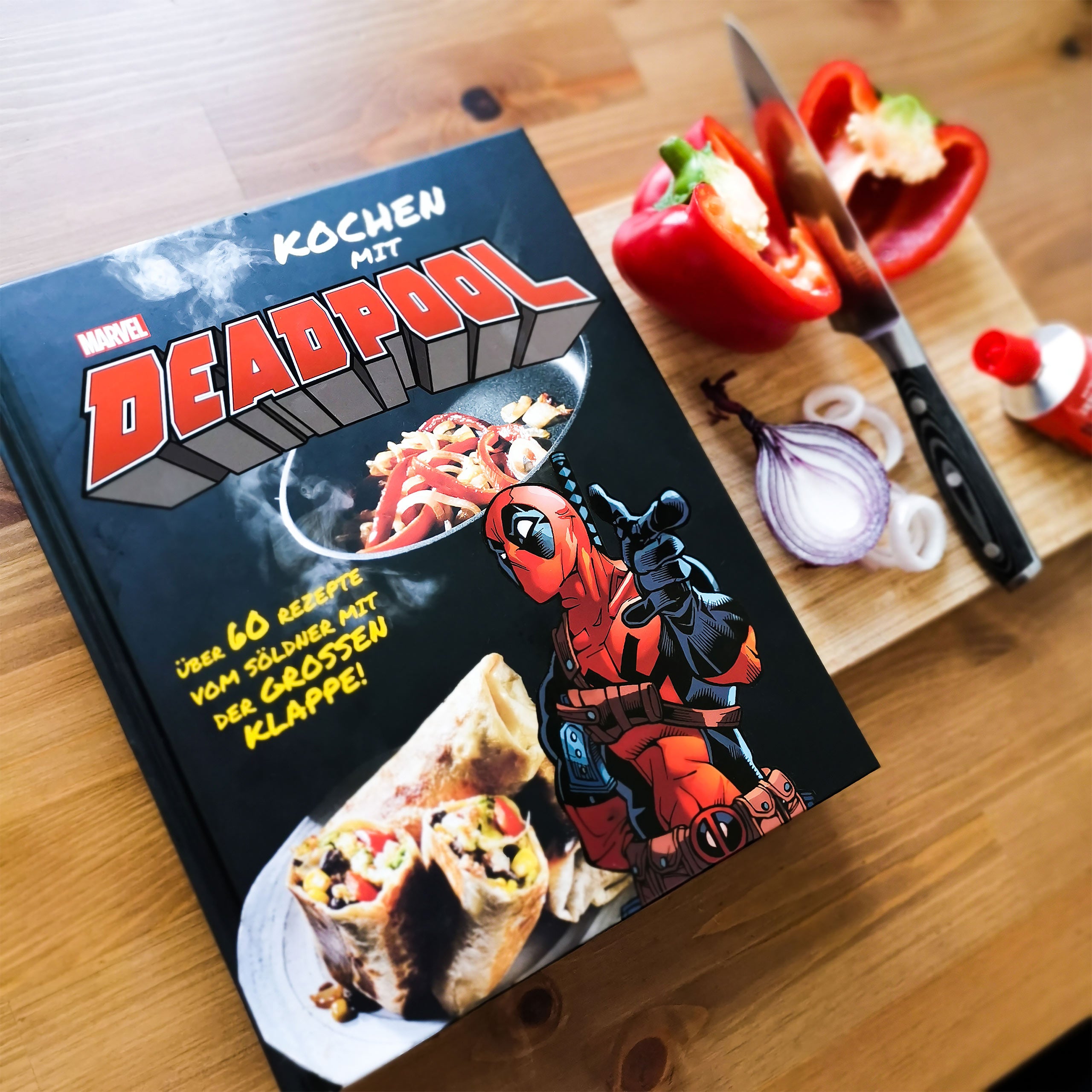 Zdjęcie produktu Gotowanie z Deadpoolem - Oficjalna Książka Kucharska